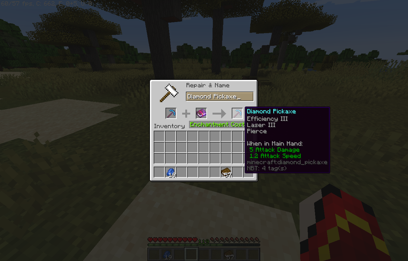 Enchanted items, How to craft enchanted items in Minecraft